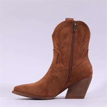 Una Healy Ransom Western Cowboy Boot - Caramel
